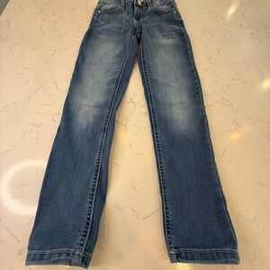 Jordache Blue Denim Jeans with Classic Straight-Leg Fit